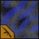 Blue threads Paint