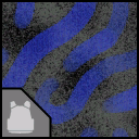 Blue threads Paint